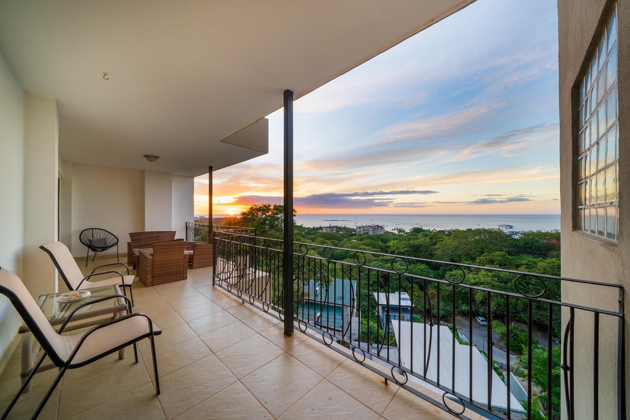 Gran Mirador #3 | Ocean-View 2-Bedroom Condo with Private Elevator | Tamarindo