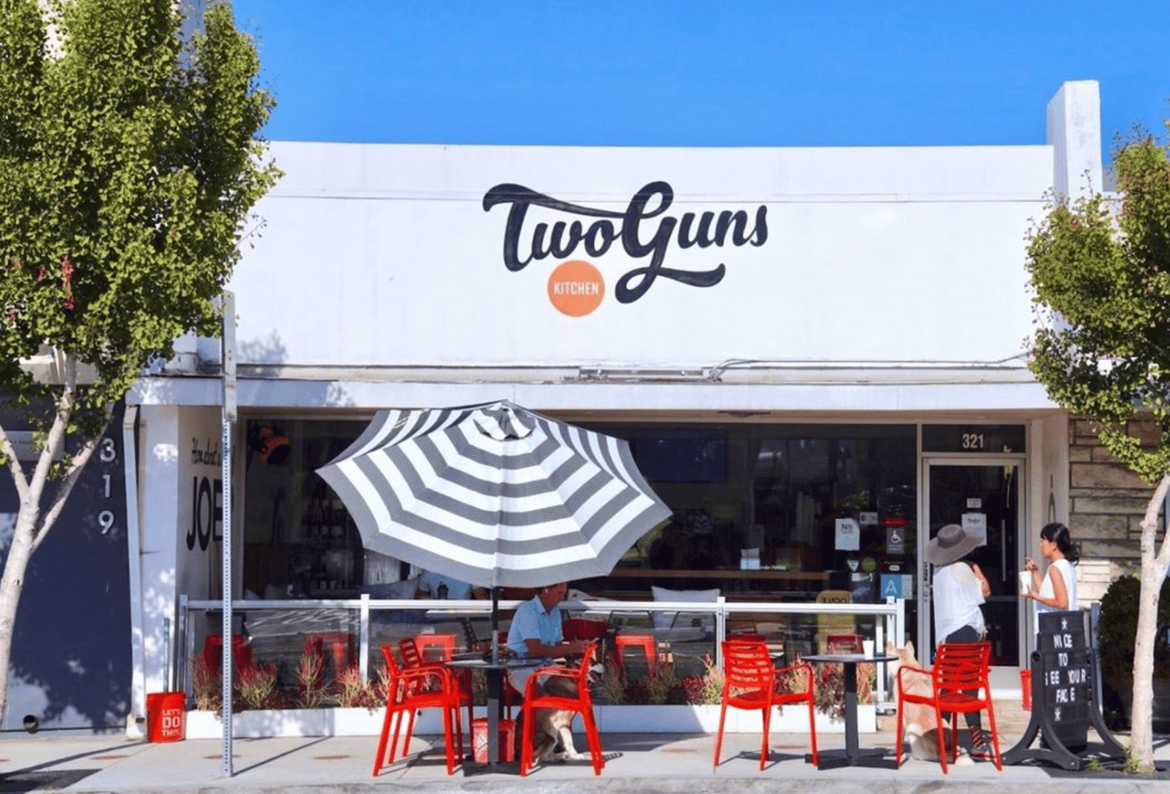  Two Guns Espresso, located in the heart of Manhattan Beach, is a popular coffee spot known for its quality espresso and laid-back atmosphere. Offering a variety of expertly crafted drinks, from flat whites to cold brews, it’s a local favorite for both residents and visitors. Whether you're grabbing a quick coffee before exploring Manhattan Beach real estate or meeting with clients, Two Guns is a convenient stop. With multiple locations in the South Bay area, it’s a go-to for those living in or visiting nearby neighborhoods. Its friendly vibe and great coffee make it a standout in the community, appealing to homebuyers looking to enjoy the Southern California lifestyle. The café’s casual setting also makes it an ideal spot for casual real estate meetings.