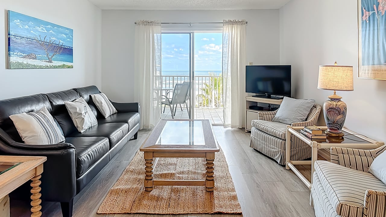 Top-Floor Oceanview Condo on New Smyrna Beach