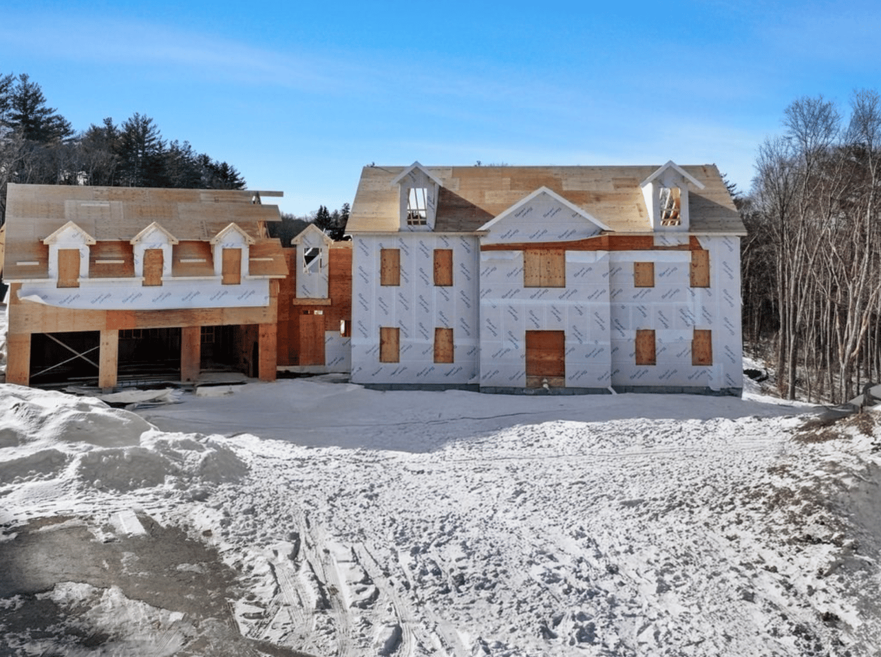 40 Lincoln St in Hopkinton is under construction. Build your dream house.