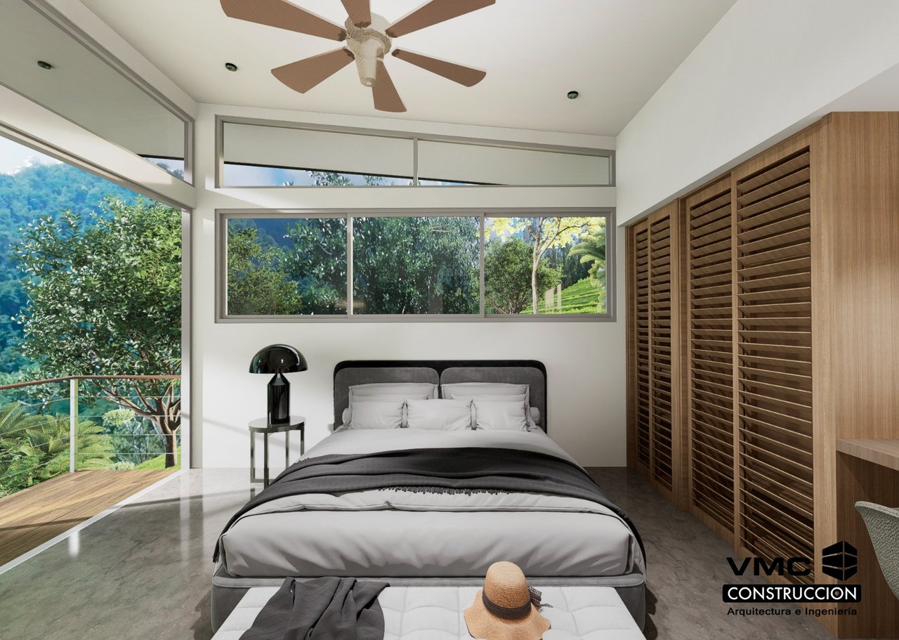 A Huge Rainforest, River & Waterfall Property With TWO Mountain & Jungle-View Luxury Homes on a Massive 4.93 Acre Lot – PLUS an Additional Plantel ready for Development