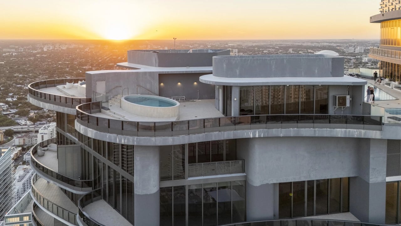 February 2026 | Sotheby's Concierge Auctions to Auction Tri-Level Trophy Penthouse at Brickell Flatiron, Listed at $14.9 Million