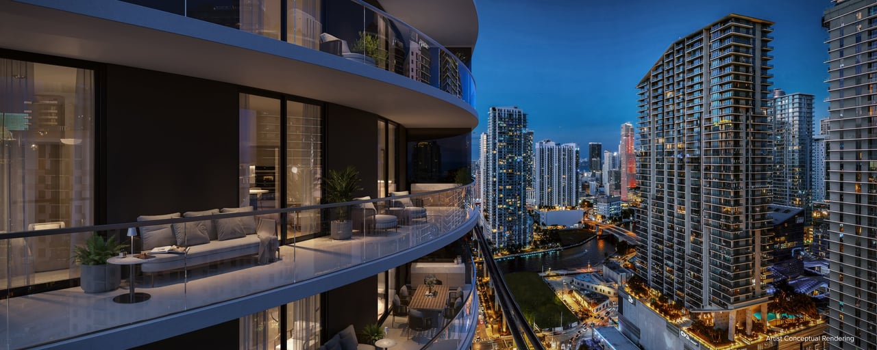 April 2025: PMG Secures $413 Million Construction Loan for One Twenty Brickell Residences