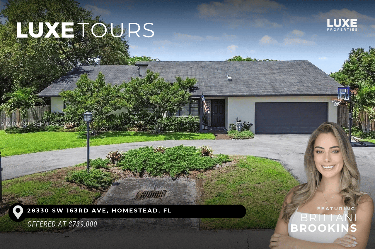 LUXE Tours Presents: 10873 NW 71st St, Doral, FL ​ |  Beautifuly Remodeled pool home in the heart of Homestead
