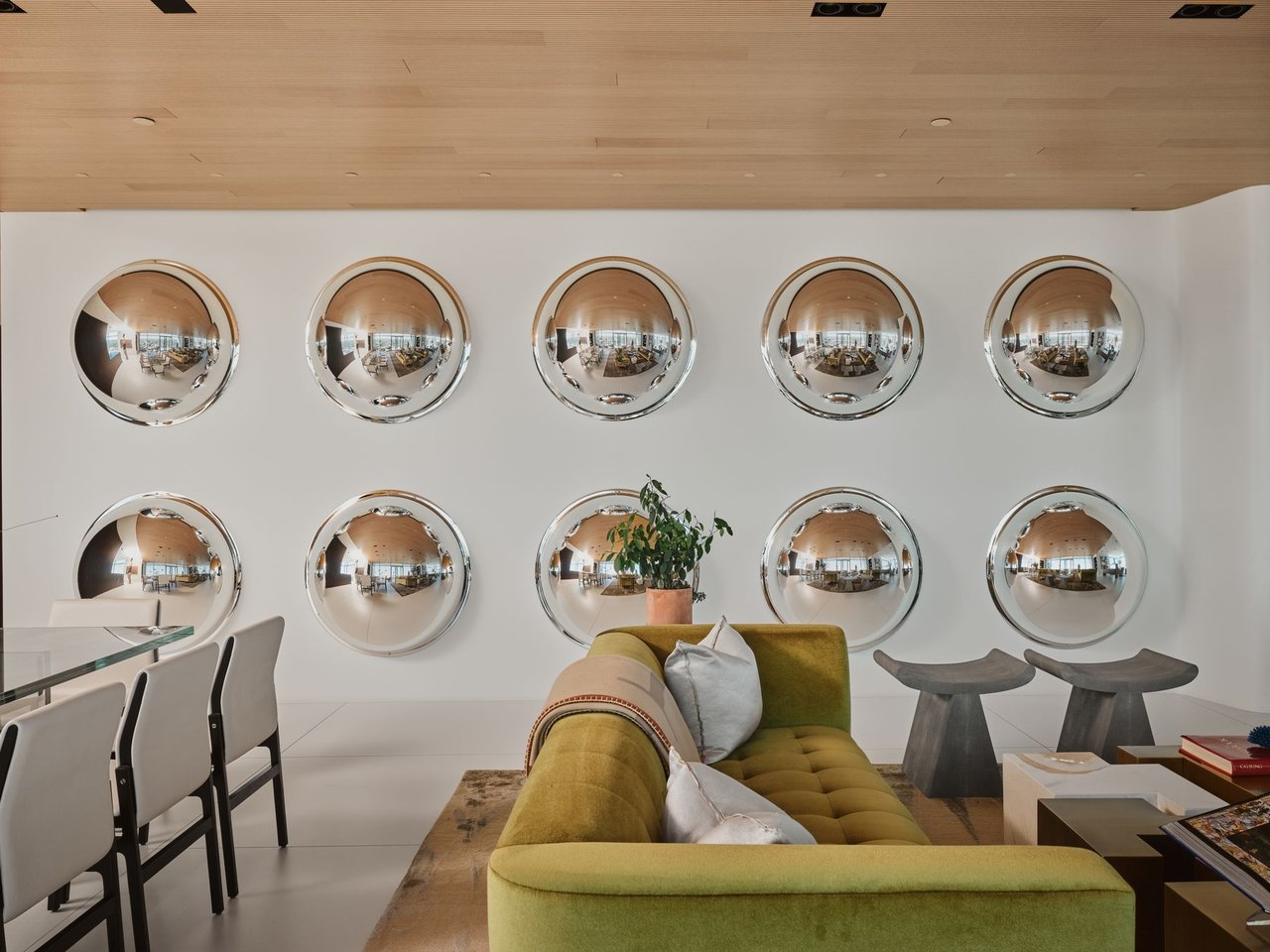 Panoramic Views of Living Art at The Austonian