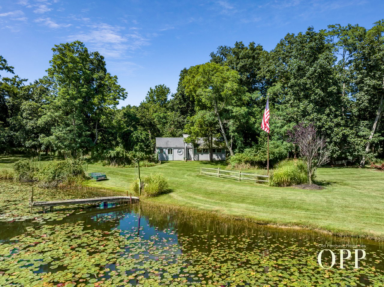 A Pastoral Haven on Nearly 3 Acres, Surrounded by Protected Land