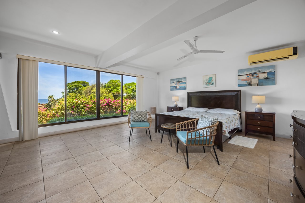 Casa Veranera & Bonus Lot | Elegant 7-Bedroom Coastal Estate with Ocean Views Steps from Playa Flamingo