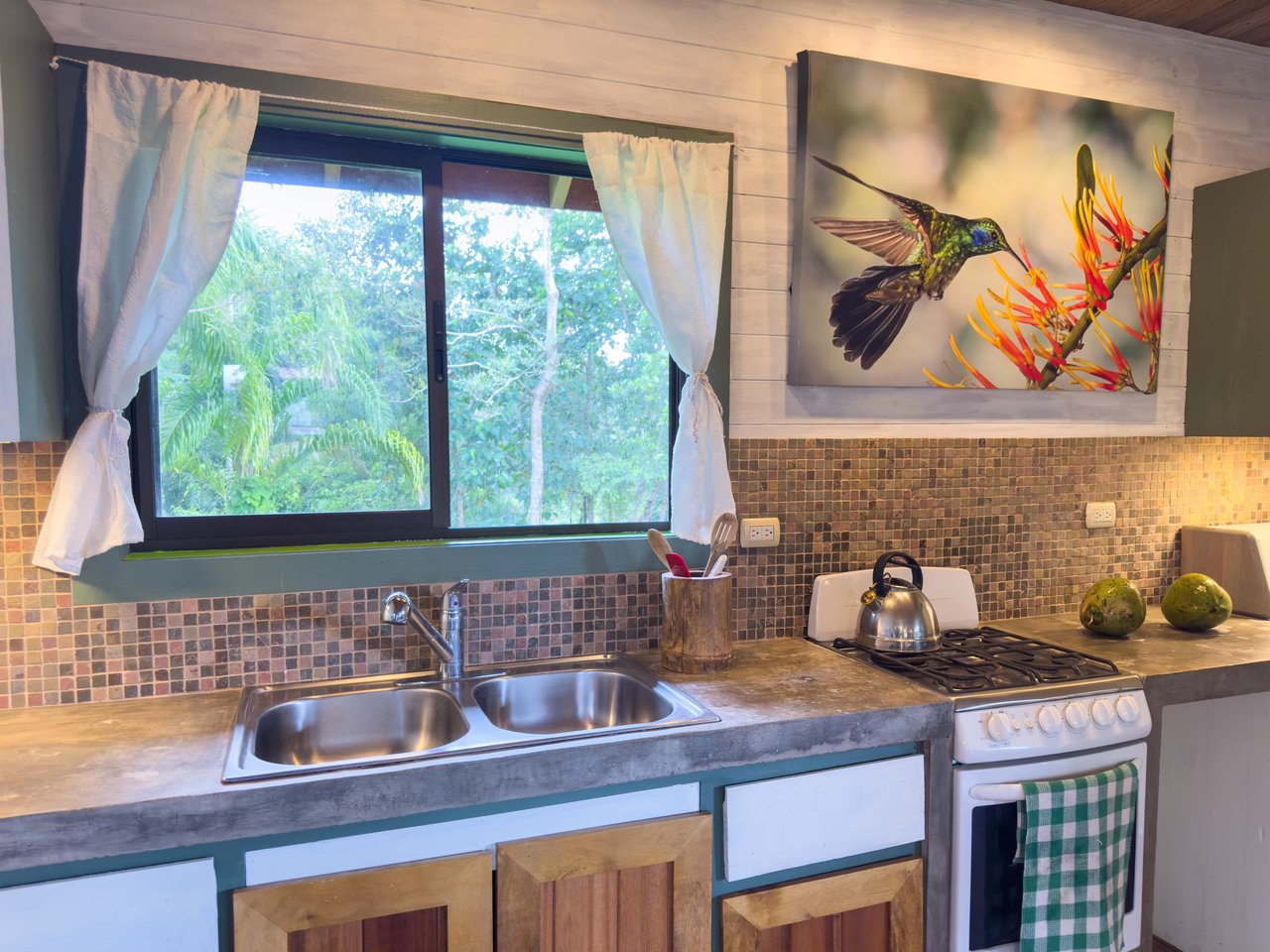 Baru, 2 bdrm home + studio casita Diamonte waterfall view