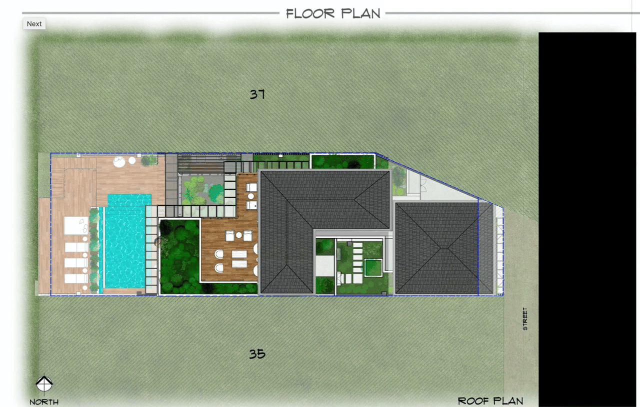 Casa Chaperno Lot 36 Oceanview - Tropical Modern - Tamarindo Park