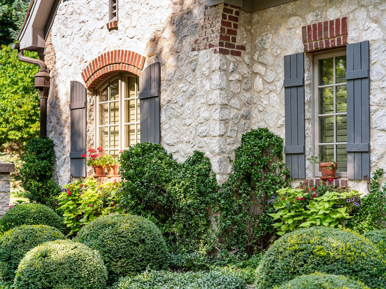 French Country Manor Home
