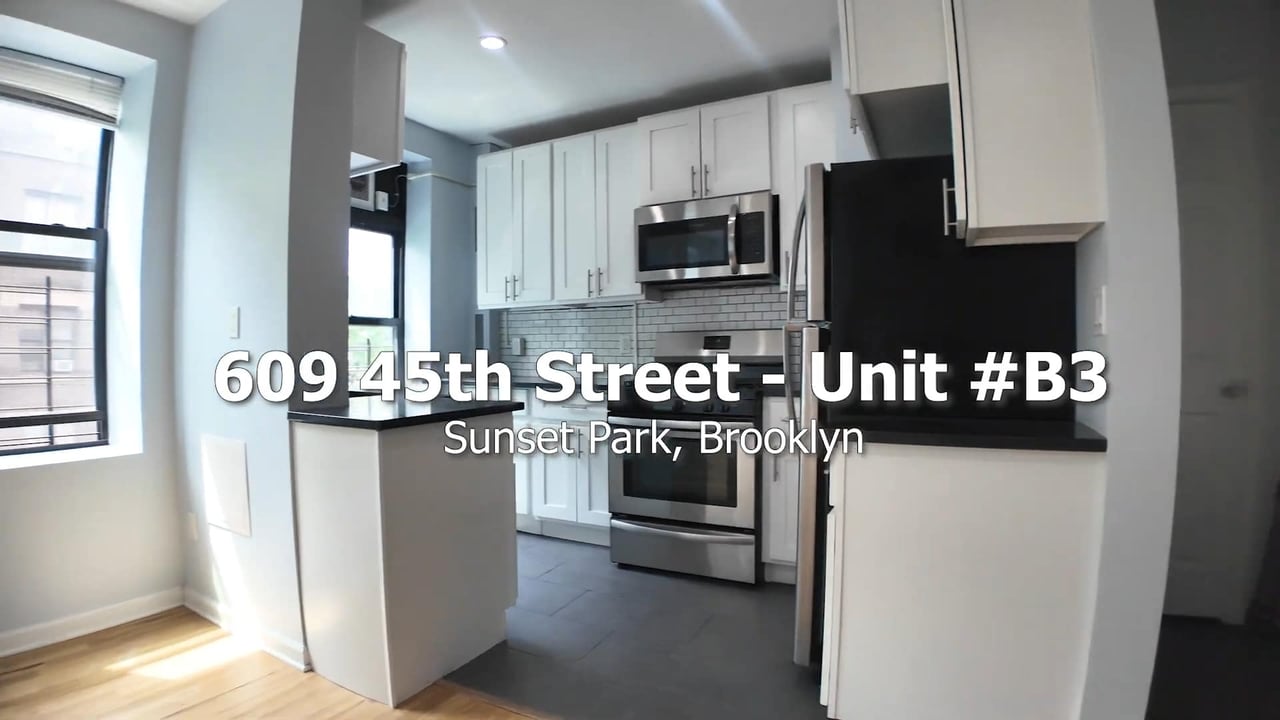 INCREDIBLE and RENOVATED Rent-Stabilized | 1 BEDROOM | SUNSET Park Brooklyn | ONE BLOCK FROM PARK