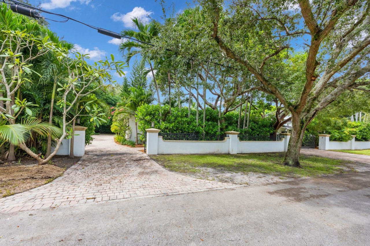 New to Market: A Coral Way Classic on 15,000+ SF