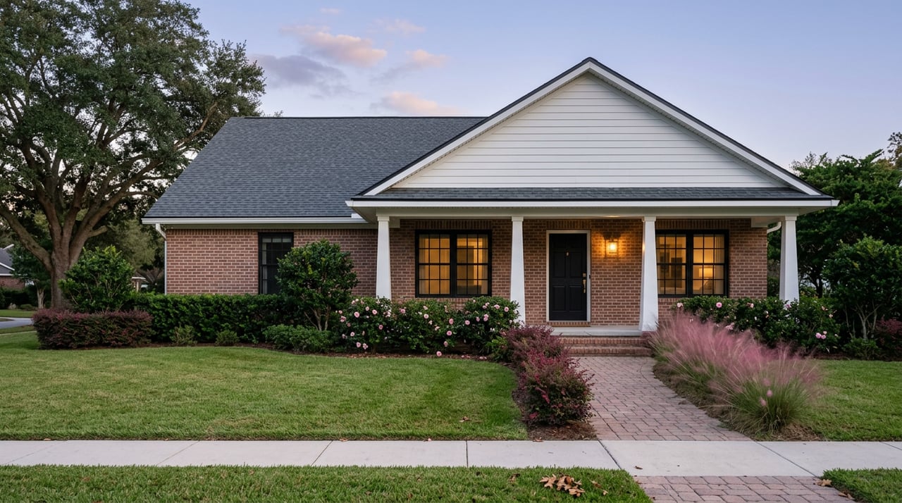 The Fenced-Off Buildings at Village at Sandhill Are Worth More Than They Look