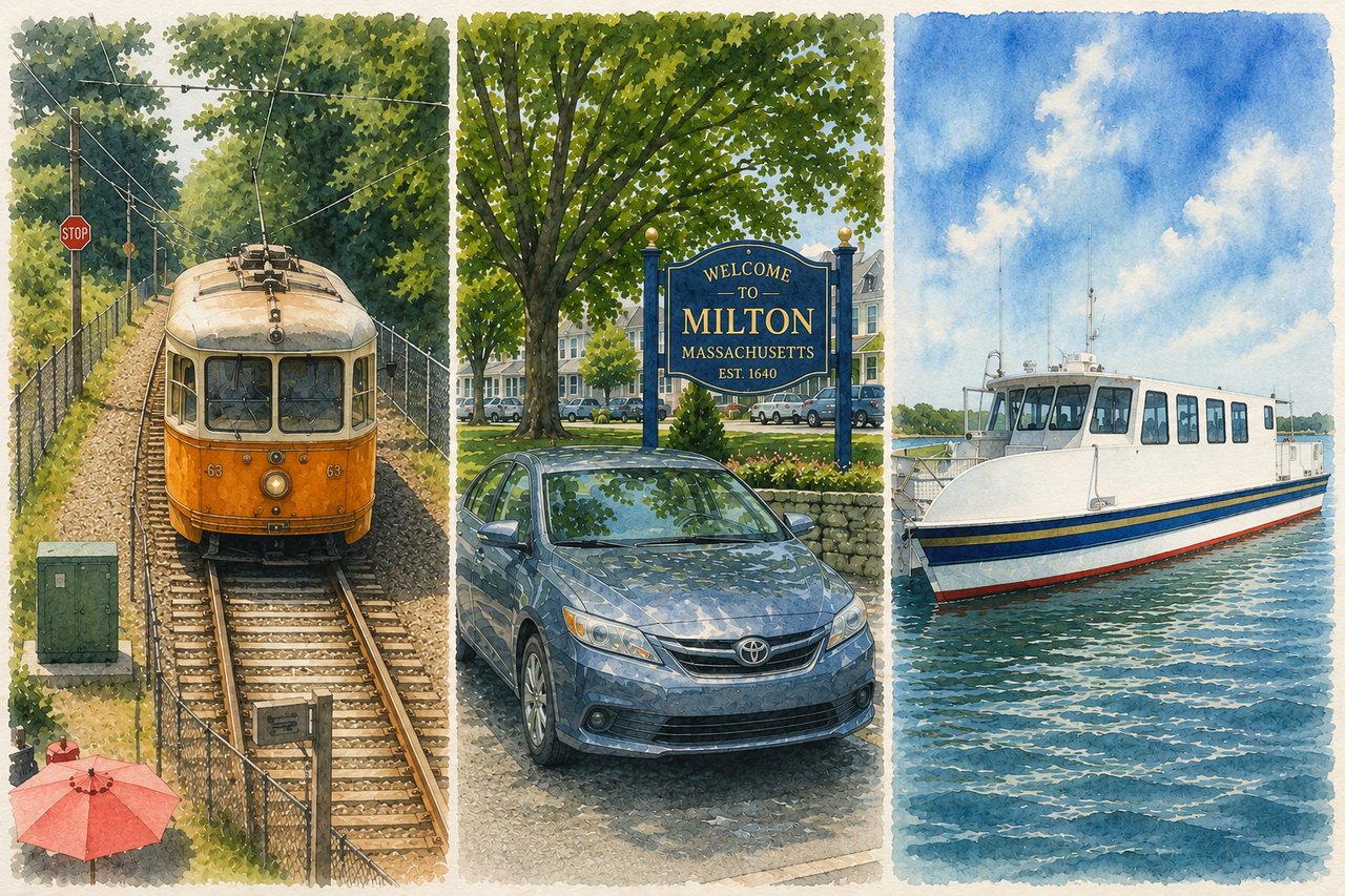 Getting to Boston From Milton, MA