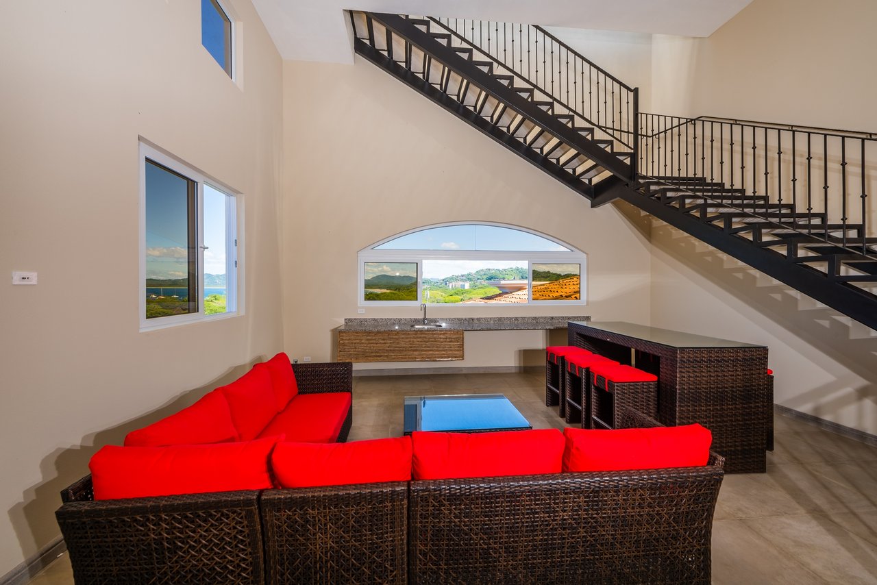 Peninsula Double Penthouse | Ocean View Luxury Condominium in Playa Langosta!