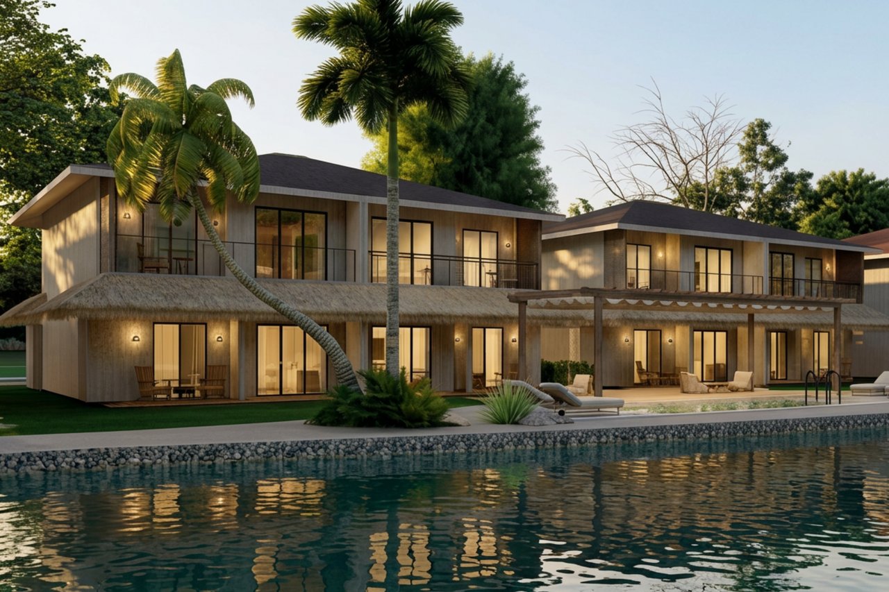 Bahia Blanca – Contemporary Lakefront Townhomes with Beach Access in an 865-Acre Private Gated Community  50 min north Manuel Antonio National Park PRICE STARTING AT $299,000
