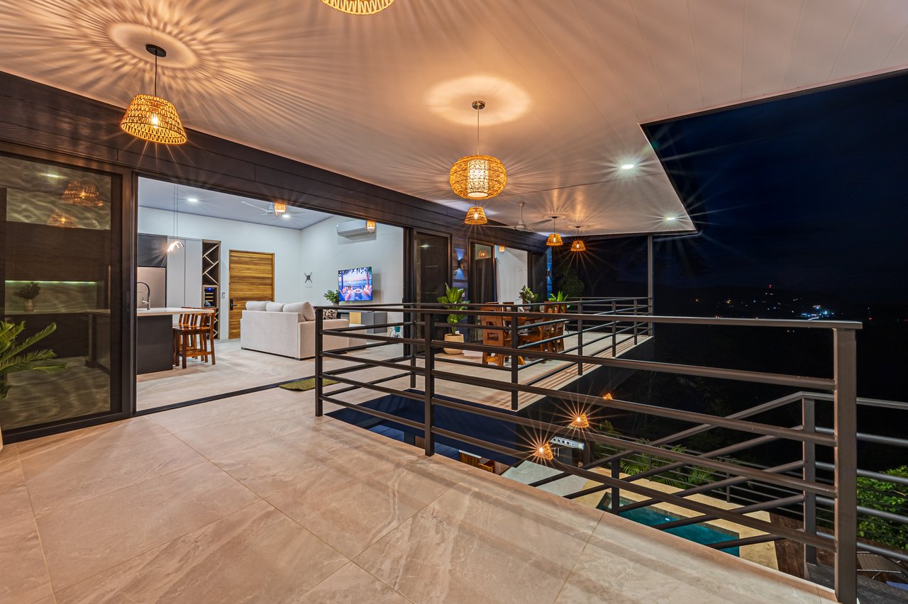 Villa del Altamonte, Best Ocean View Home in the Hills of Uvita.