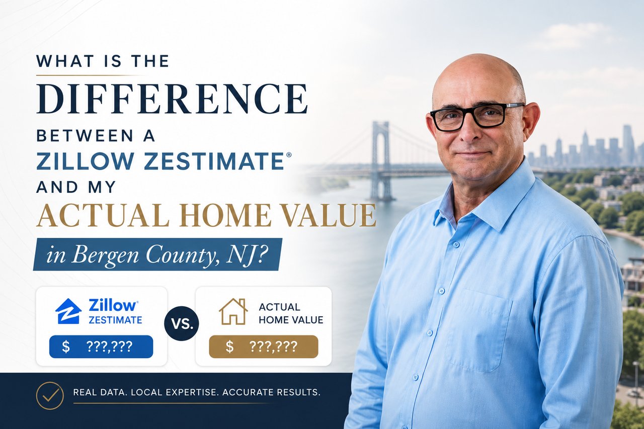 What Is the Difference Between a Zillow Zestimate and My Actual Home Value in Bergen County, NJ?