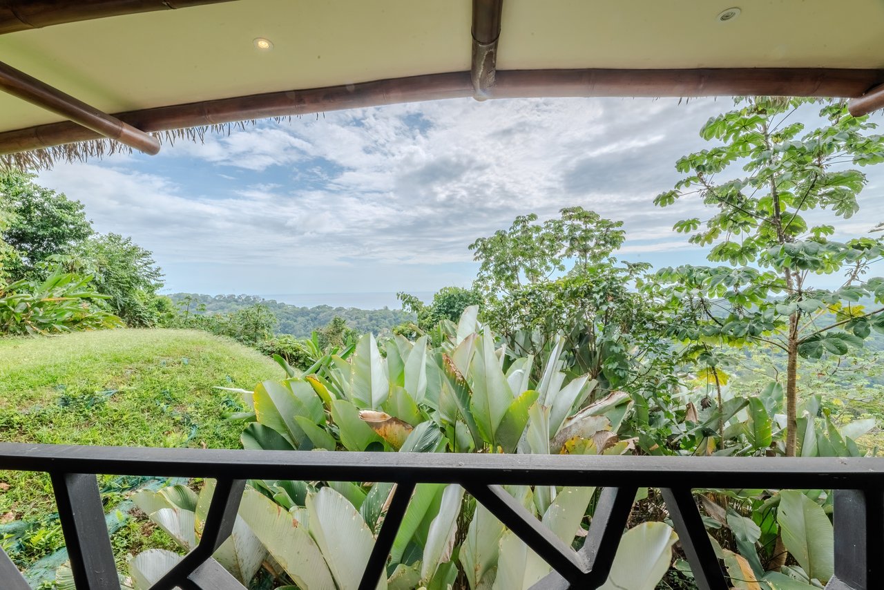 The Best Ocean View Home in Dominical |3 br, 3 ba, 2.2 Acres