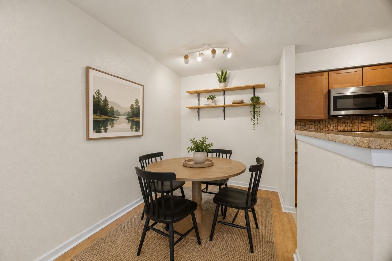 Top-Floor Condo Retreat in Gated Ivy Condos | Private Balcony + Tree-Filled Views