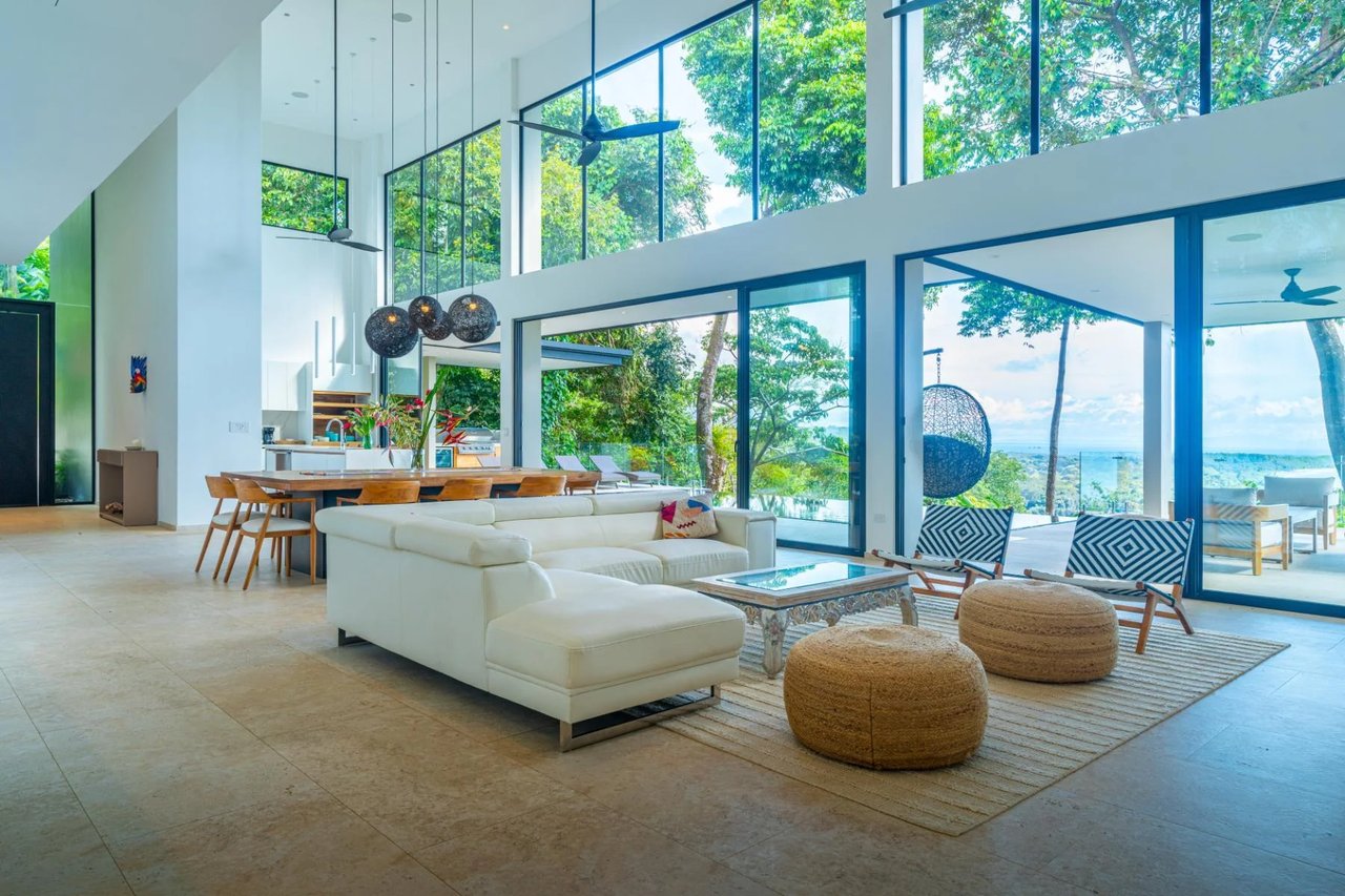 Whale Tail View Ridgetop Home, Uvita, Puntarenas