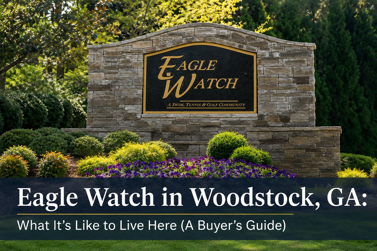 Eagle Watch in Woodstock, GA: What It's Like to Live Here (A Buyer's Guide) cover