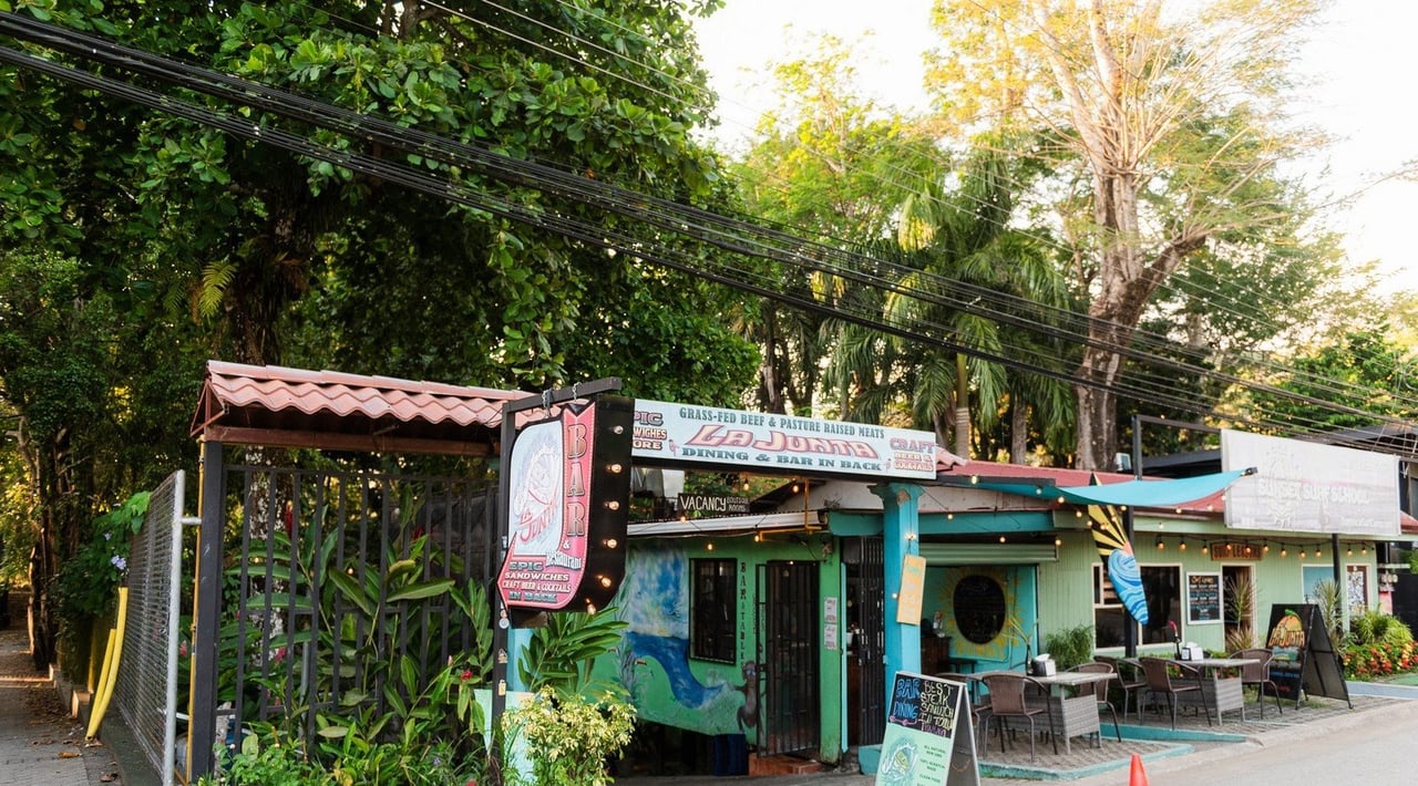 0.23 ACRES – Multi-Business Property In The Heart Of Dominical – Restaurant, 4 Cabins & Commercial Rental!!!!