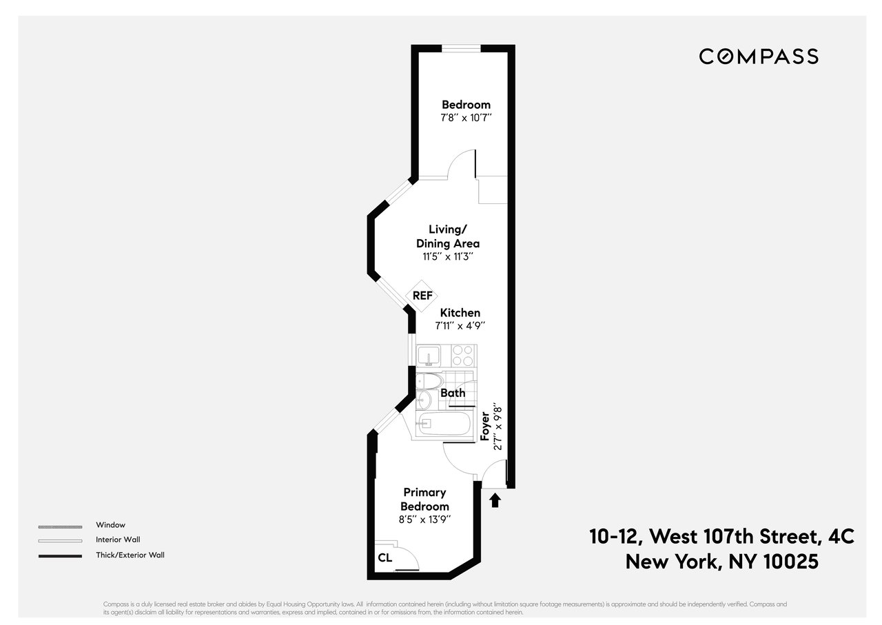 10-12 W 107th St, Unit 4C