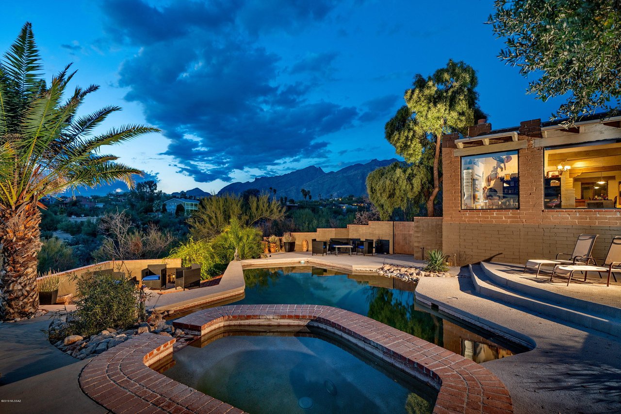 Custom Mud Adobe Home Situated on a Private Hilltop