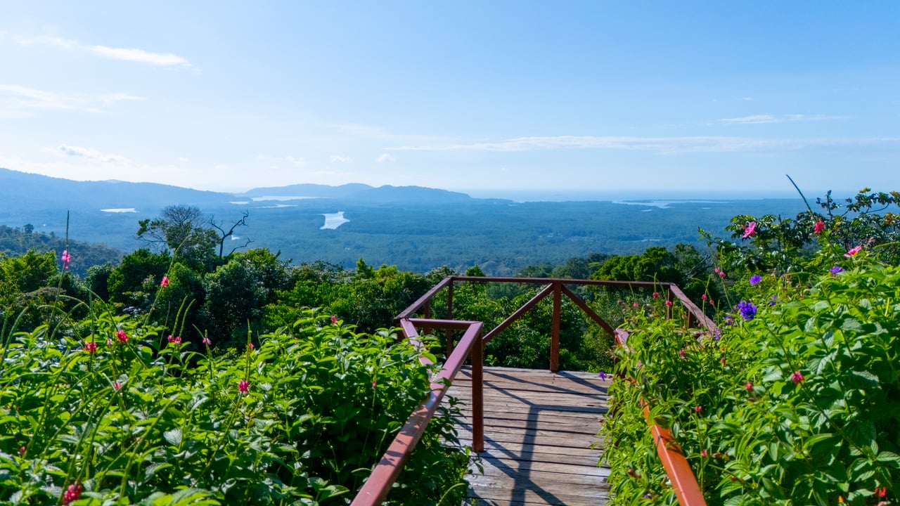 67 acres development (15 titled lots) with breathtaking views in Sierpe