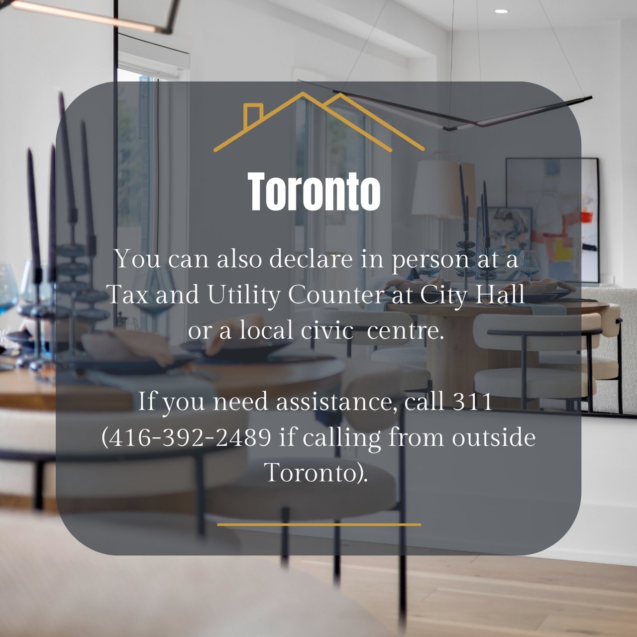 📢 PSA for Toronto Homeowners