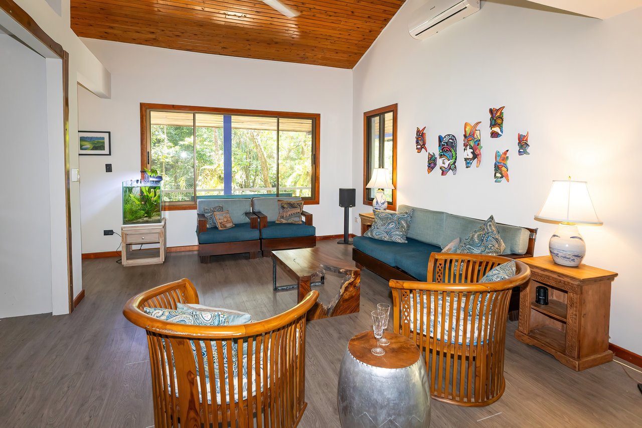 Casa Hermanas: Jungle Retreat with Pool, Guest Studio & Income Potential for Sale in Manuel Antonio