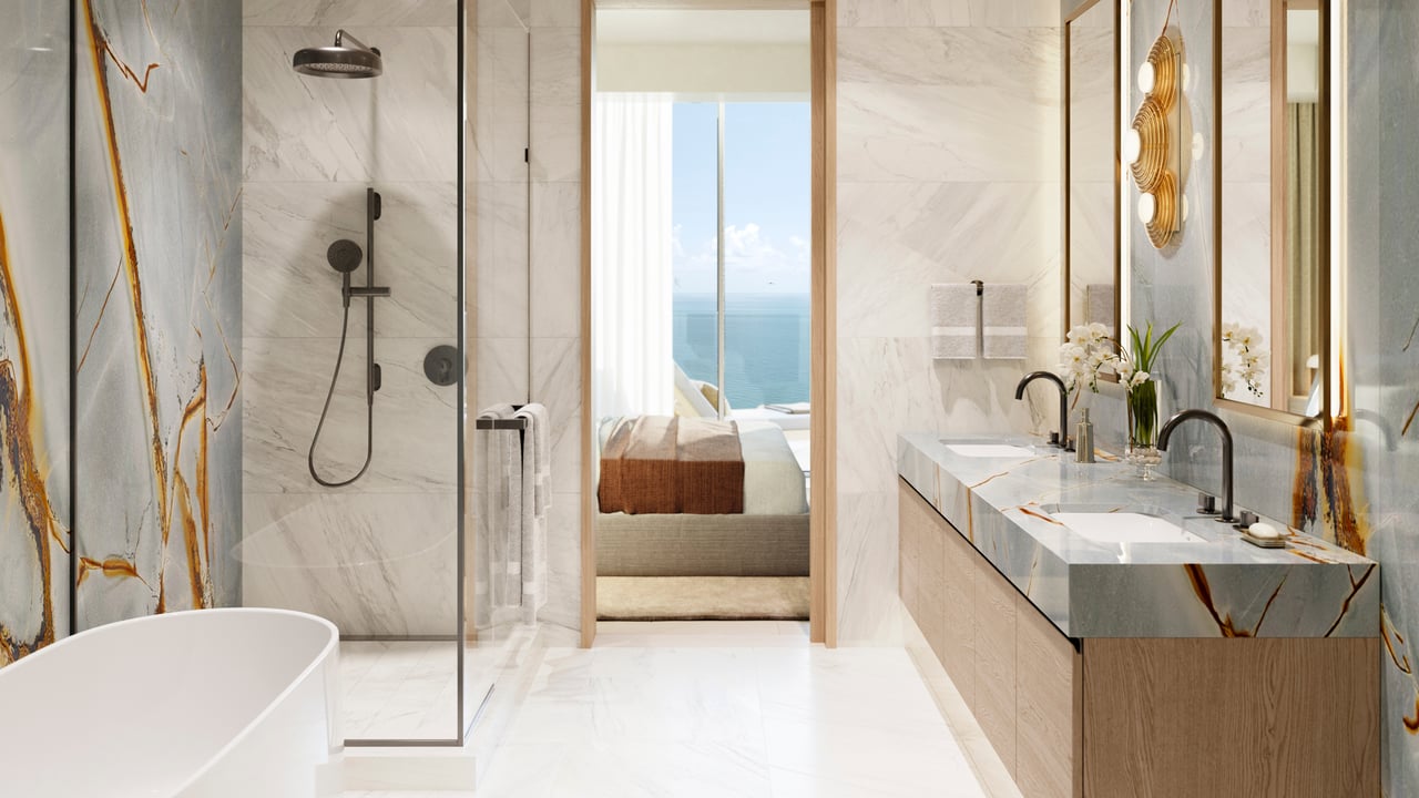 Icon Beach bathroom  
