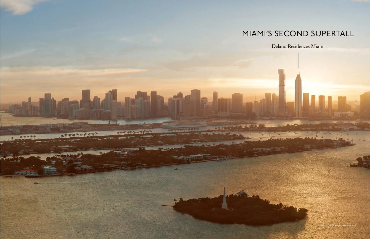 February 2026 | PMG and Ennismore unveil Miami’s second supertall tower, introducing the first Delano-branded residences in Downtown Miami