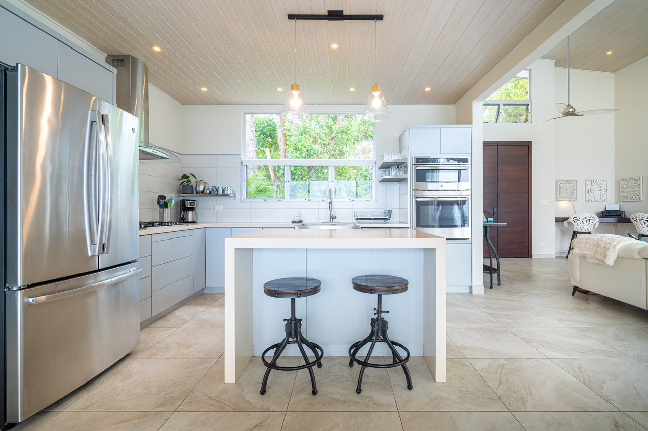 Villa Blü – An Elevated Oasis in Uvita, Jaw Dropping Views of the Whales Tail and Osa!