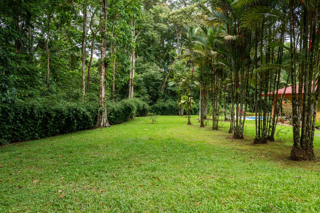 Ojochal Home for Sale with Pool, Creek & 1.6 Acres
