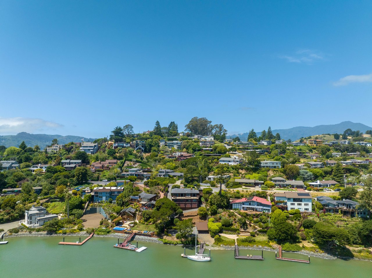 Waterfront Legacy Estate with Private Dock & San Francisco City Views