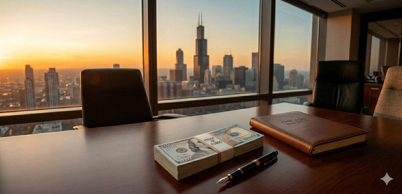 proof of funds cash offer downtown chicago condo Christine Hancock
