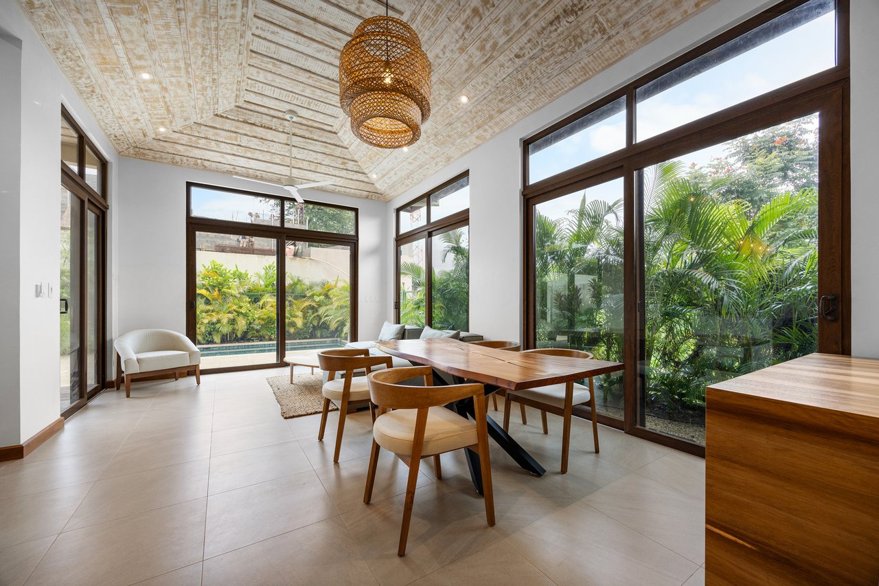 Casa Bromelia | At Tamarindo Park – (Lot 51) Elegant Fully Furnished Home with Mountain Views!