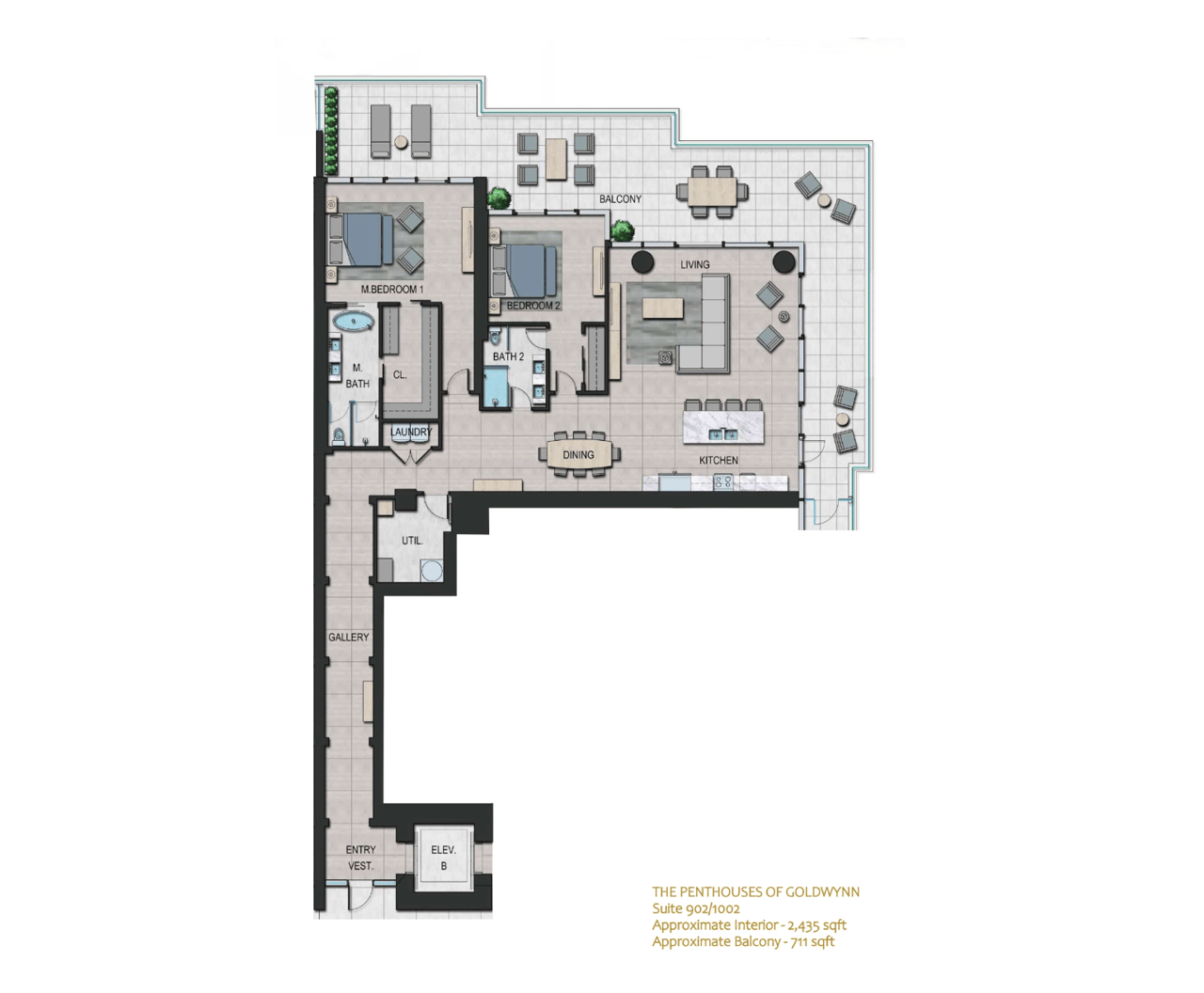 PENTHOUSES AT GOLDWYNN 