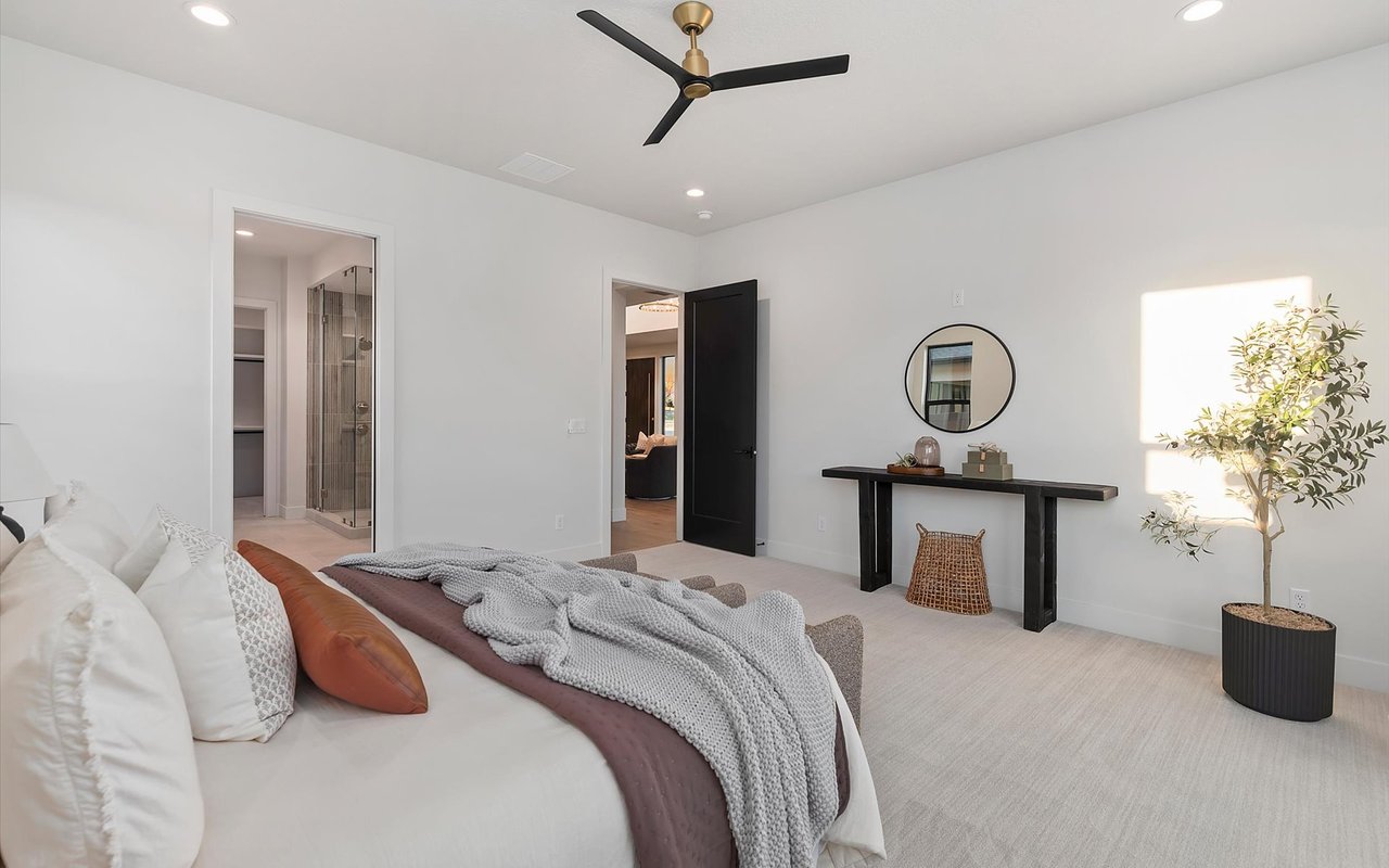 New Construction Home With Volcano Granite Island