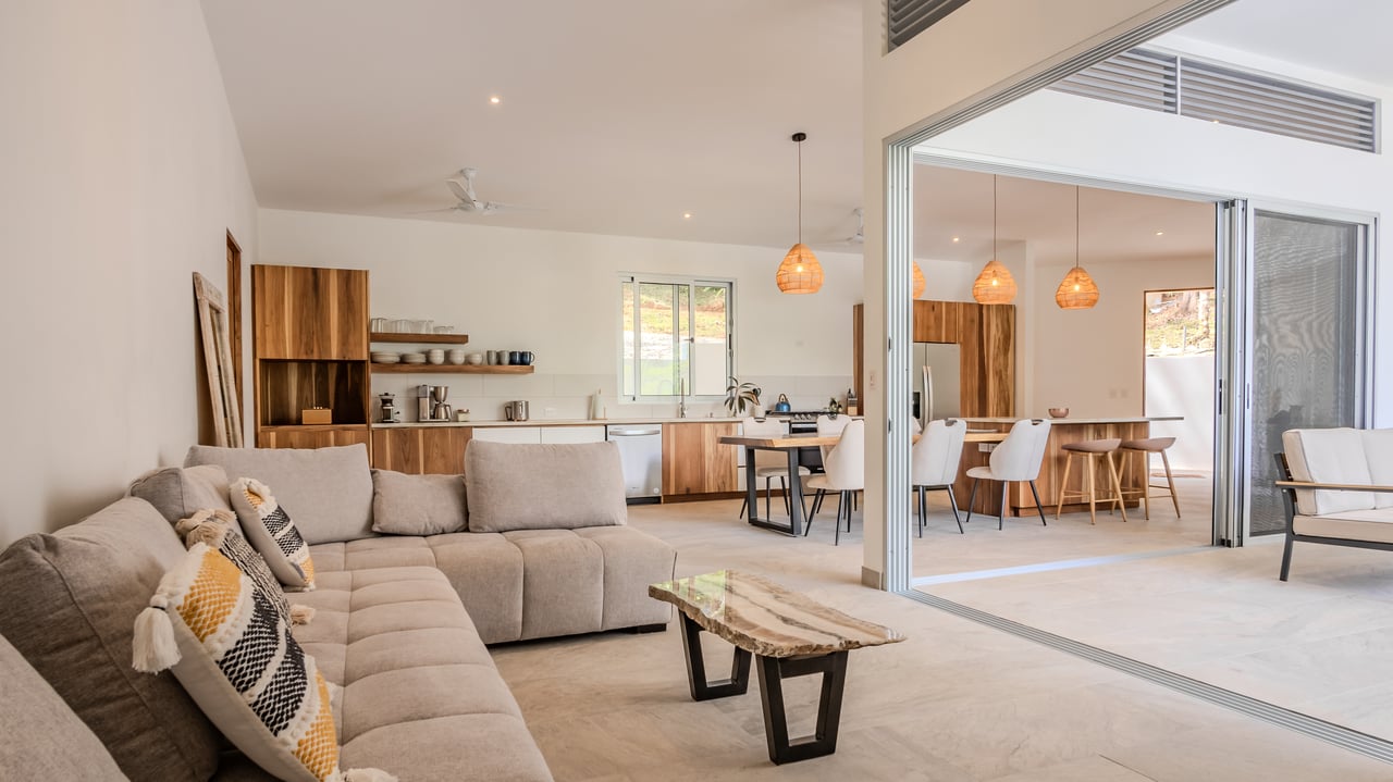 A Huge Rainforest, River & Waterfall Property With TWO Mountain & Jungle-View Luxury Homes on a Massive 4.93 Acre Lot – PLUS an Additional Plantel ready for Development