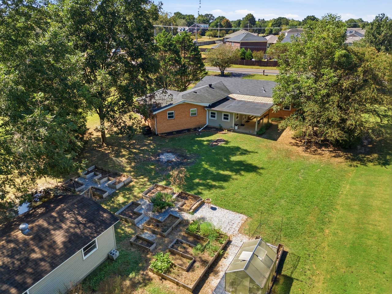 Peaceful 1-Acre Retreat with Pond & Covered Patio in Madison