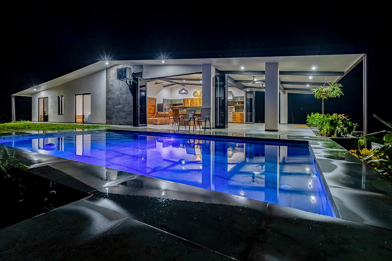 Jungle Home with Riverfront and Orchard in Ojochal Costa Rica