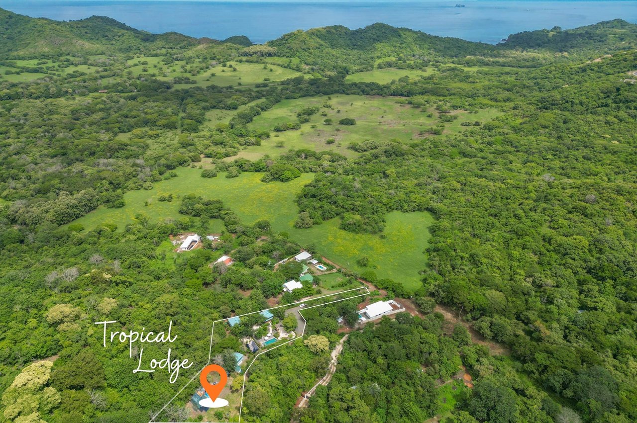 Tropical Lodge | Income-Producing Residential & Commercial Property Near Playa Grande