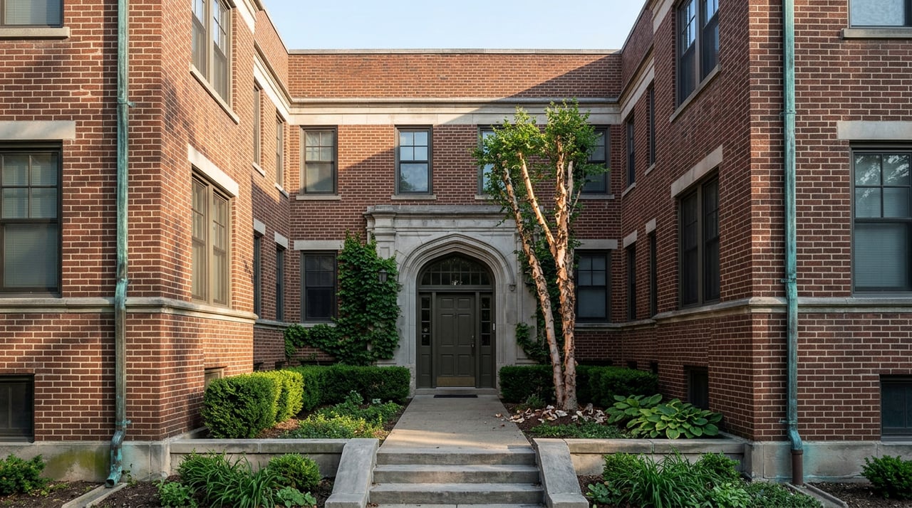 Edgewater's Courtyard Buildings Are Getting Easier to Landmark. The New Construction Down the Street Isn't Waiting.
