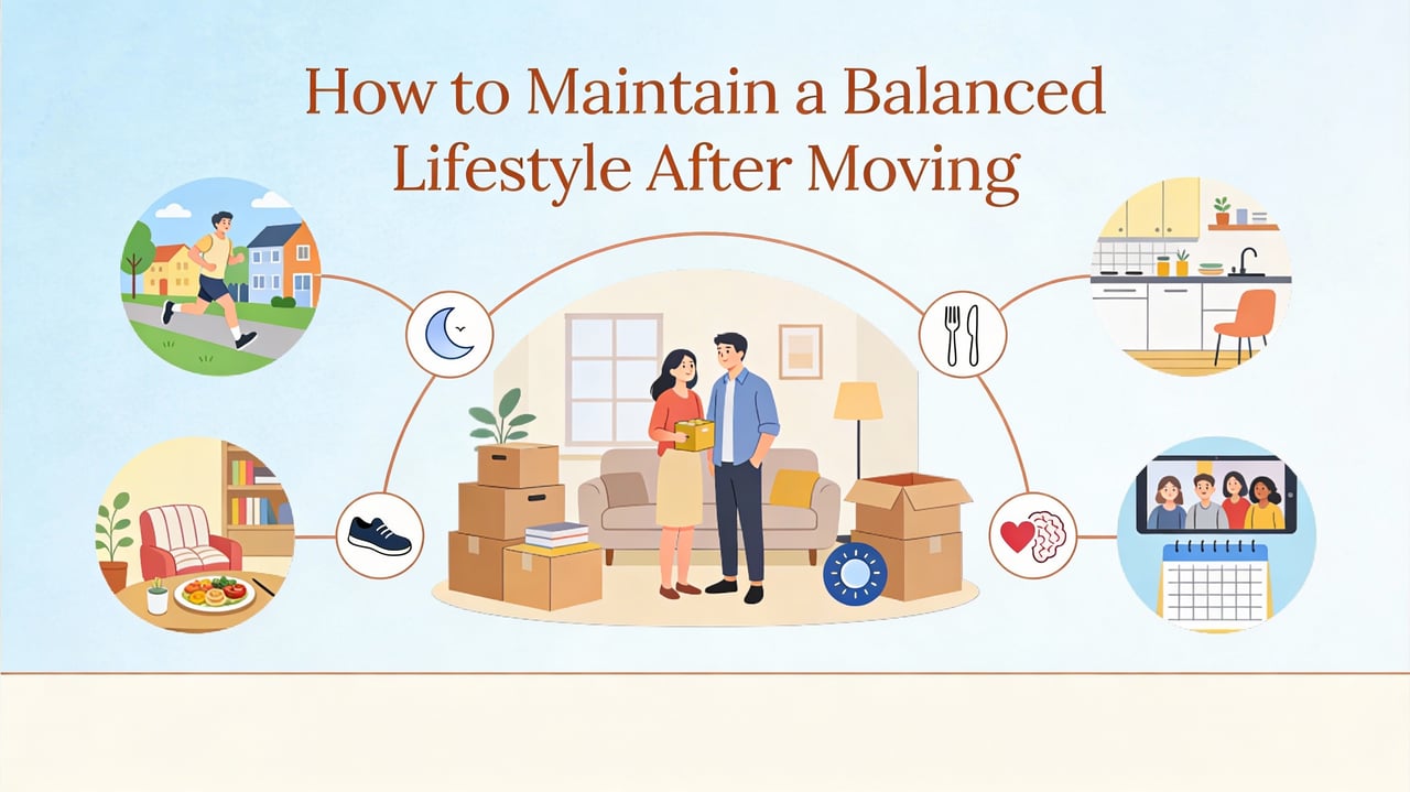 How to Maintain a Balanced Lifestyle After Moving