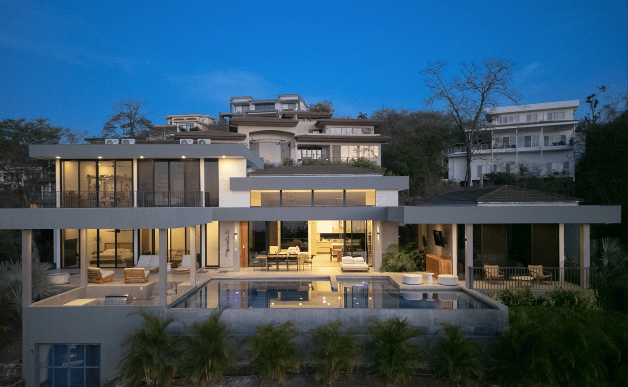 Casa Stone - Oceanview Luxury Estate - Pacifico Coastal Living Playas Del Coco