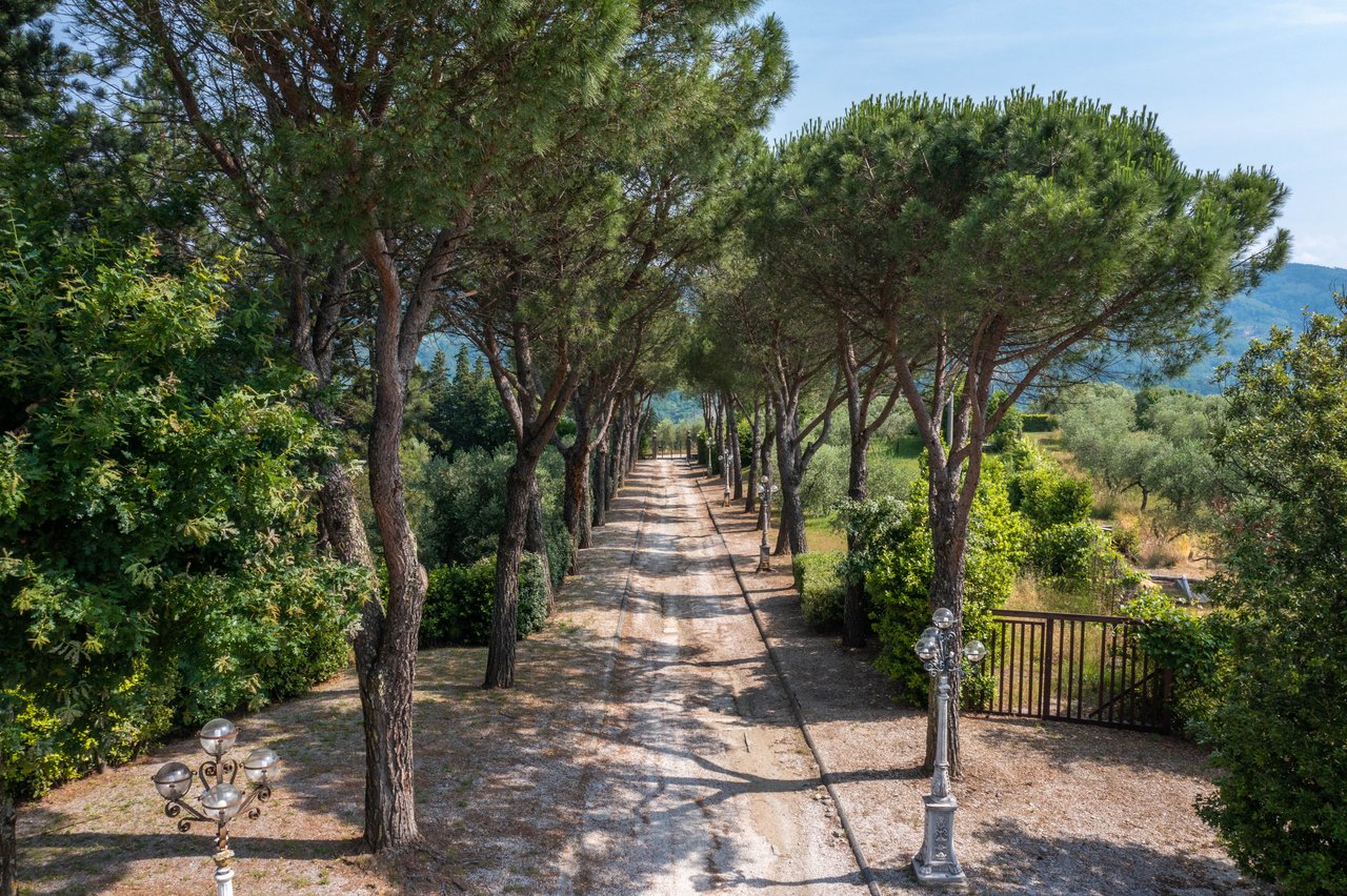 Map of Family Rental Retreat in Tuscany
