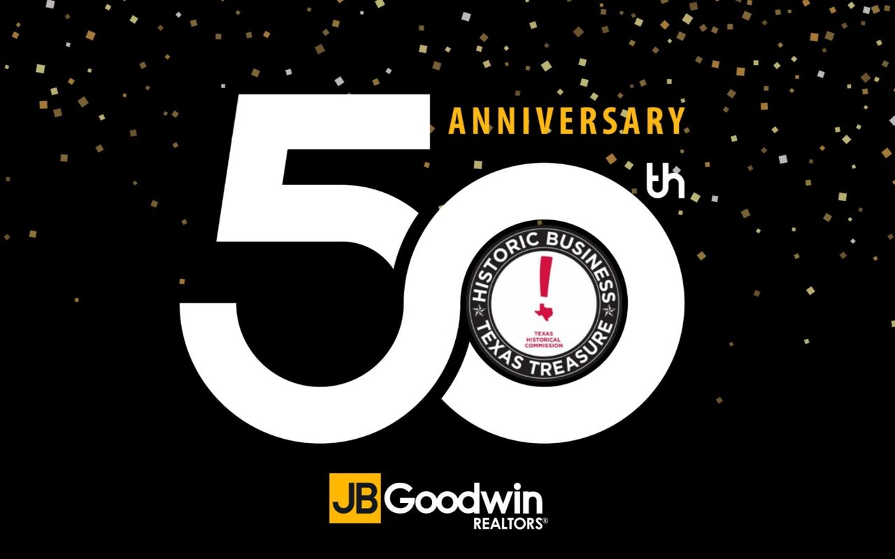 JBGoodwin REALTORS® Celebrates Its 50th Anniversary With A Texas Treasure Business Award